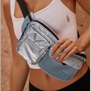 Free People Courtside
Cargo Sling Bag Blue